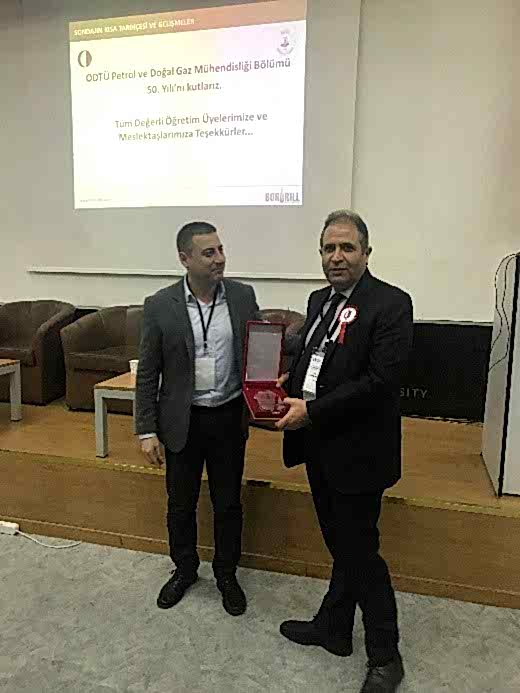 ODTÜ PDGM 50.Kuruluş Yılı Semineri “Sondajın Kısa Tarihçesi ve Sondaj Teknolojisindeki Gelişmeler” Sunumu